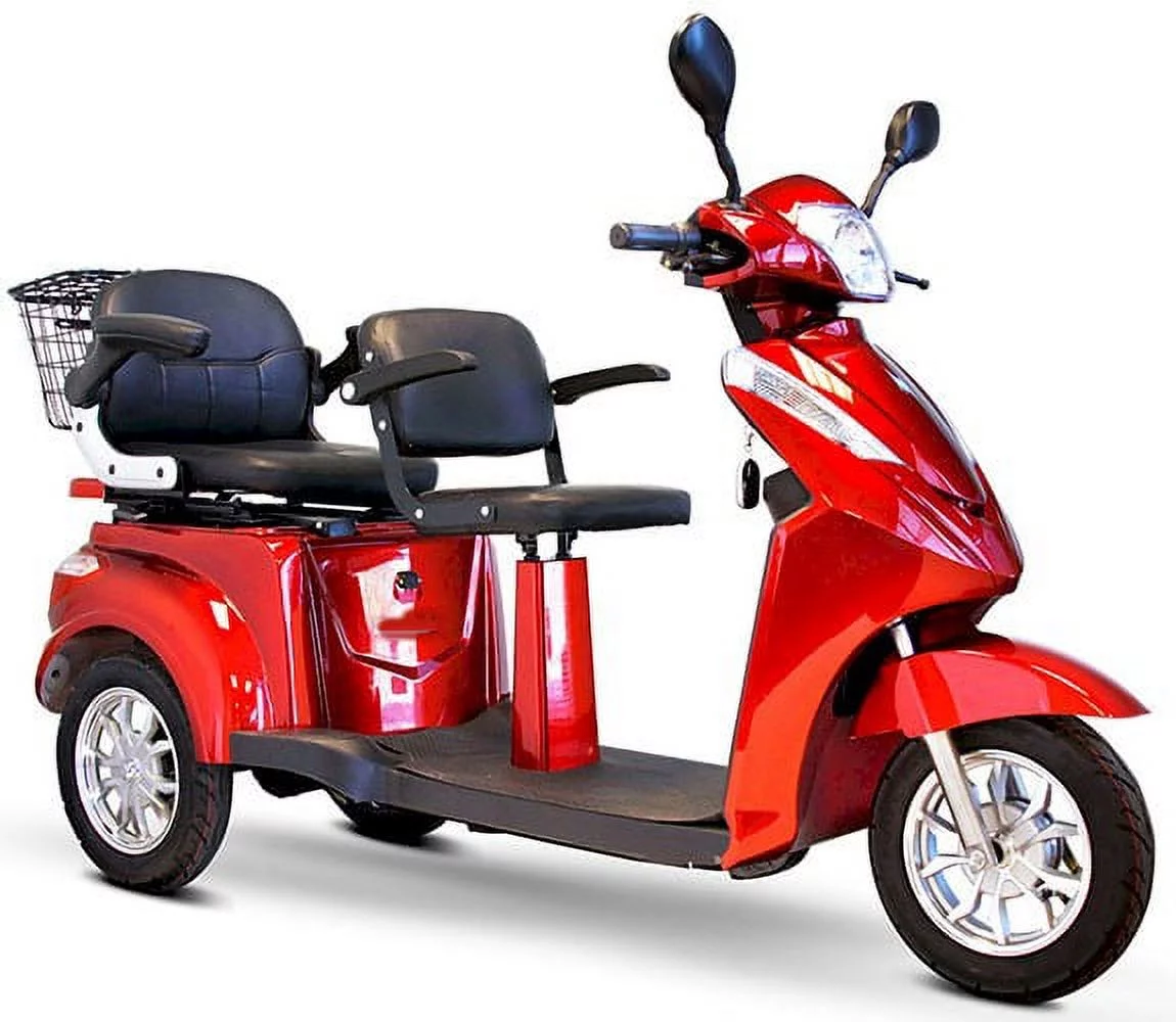 The Limited Edition GTX-L-60 Two adult electric Mobility Scooter RED, Cozytrike