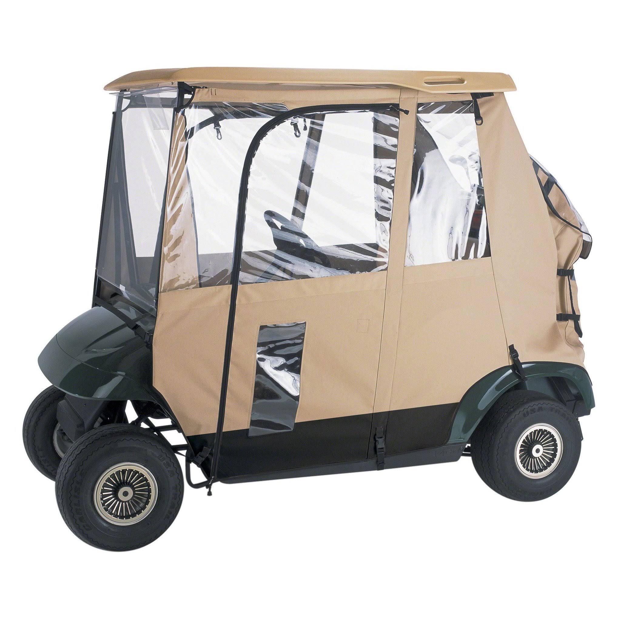 Classic Accessories Fairway Deluxe 3-Sided Golf Cart Enclosure