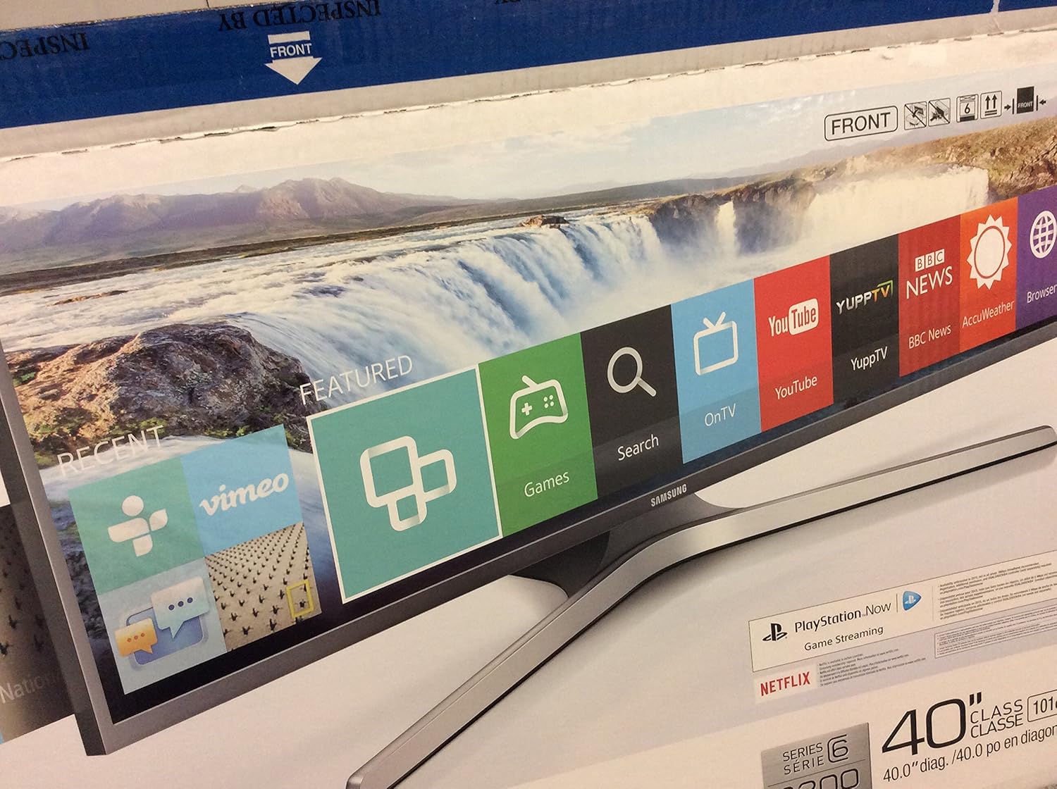 Samsung 40 Class (40" Diag.) LED 1080p Smart HDTV