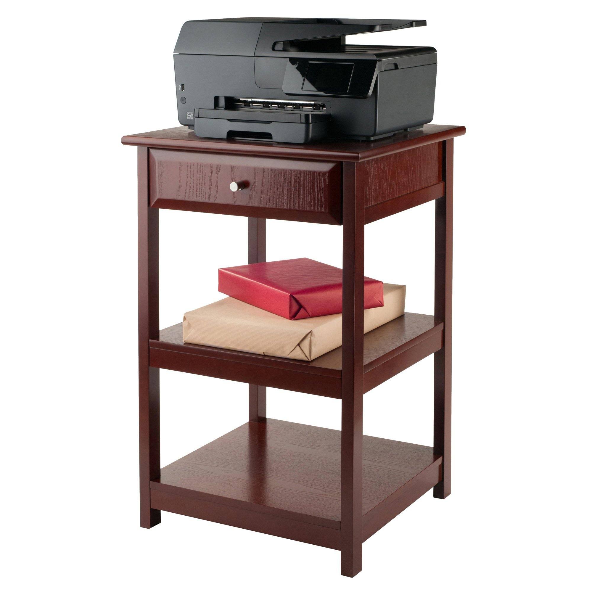Winsome Delta Printer Table Walnut