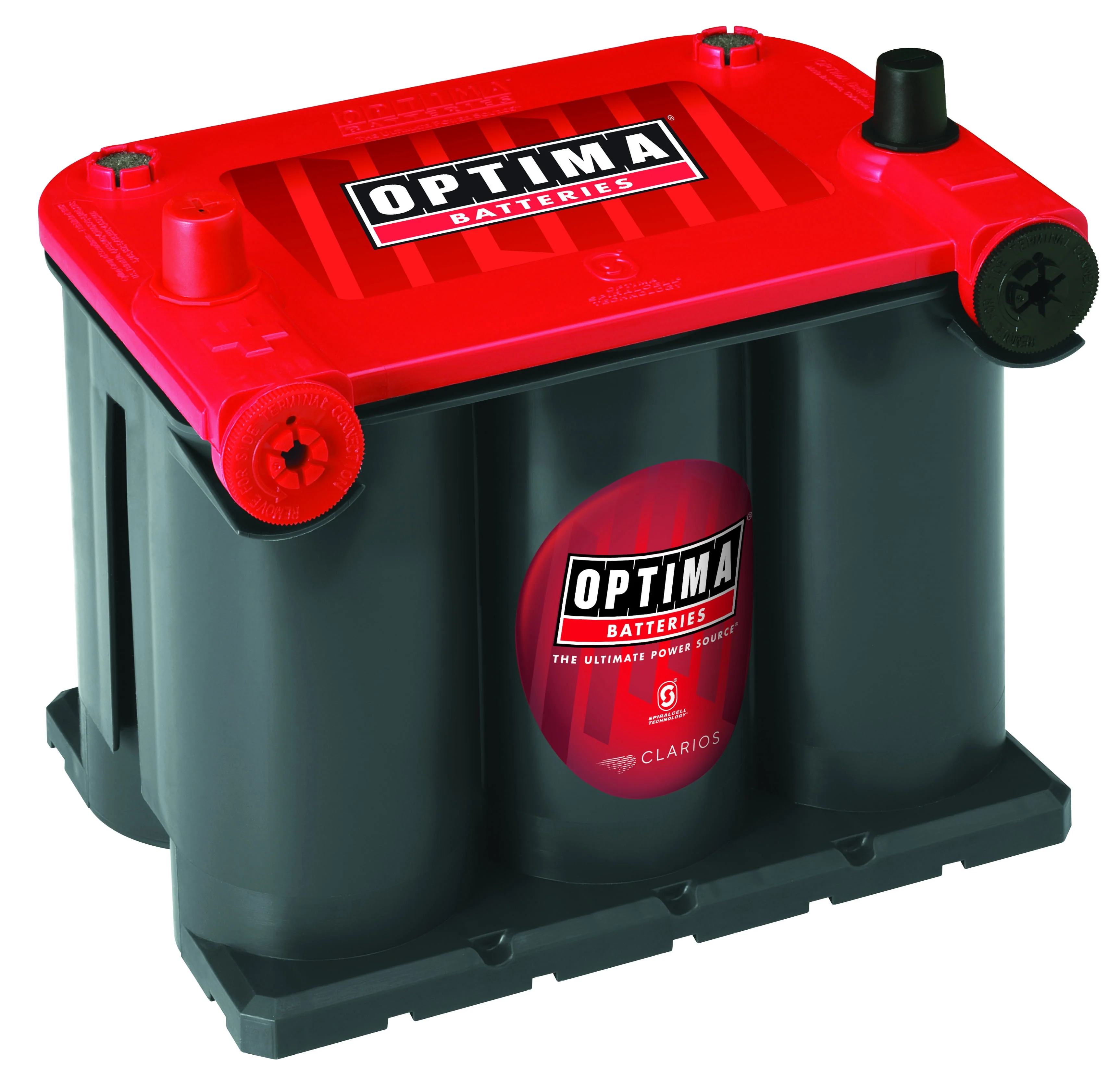 OPTIMA RedTop AGM Spiralcell Automotive Starting Battery, Group Size 75/25, 12 Volt 720 CCA