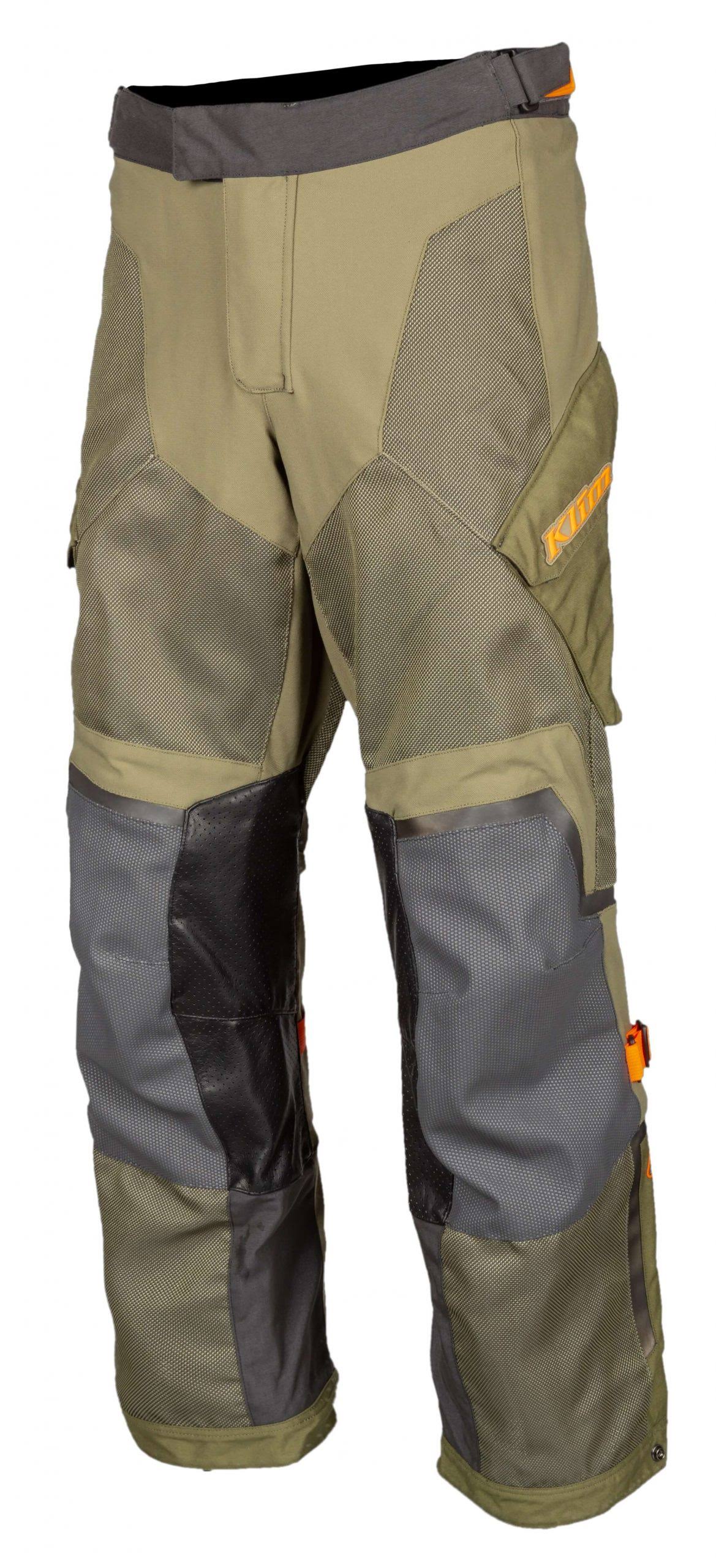 Klim - Baja S4 Pant - Sage - Strike Orange, 30