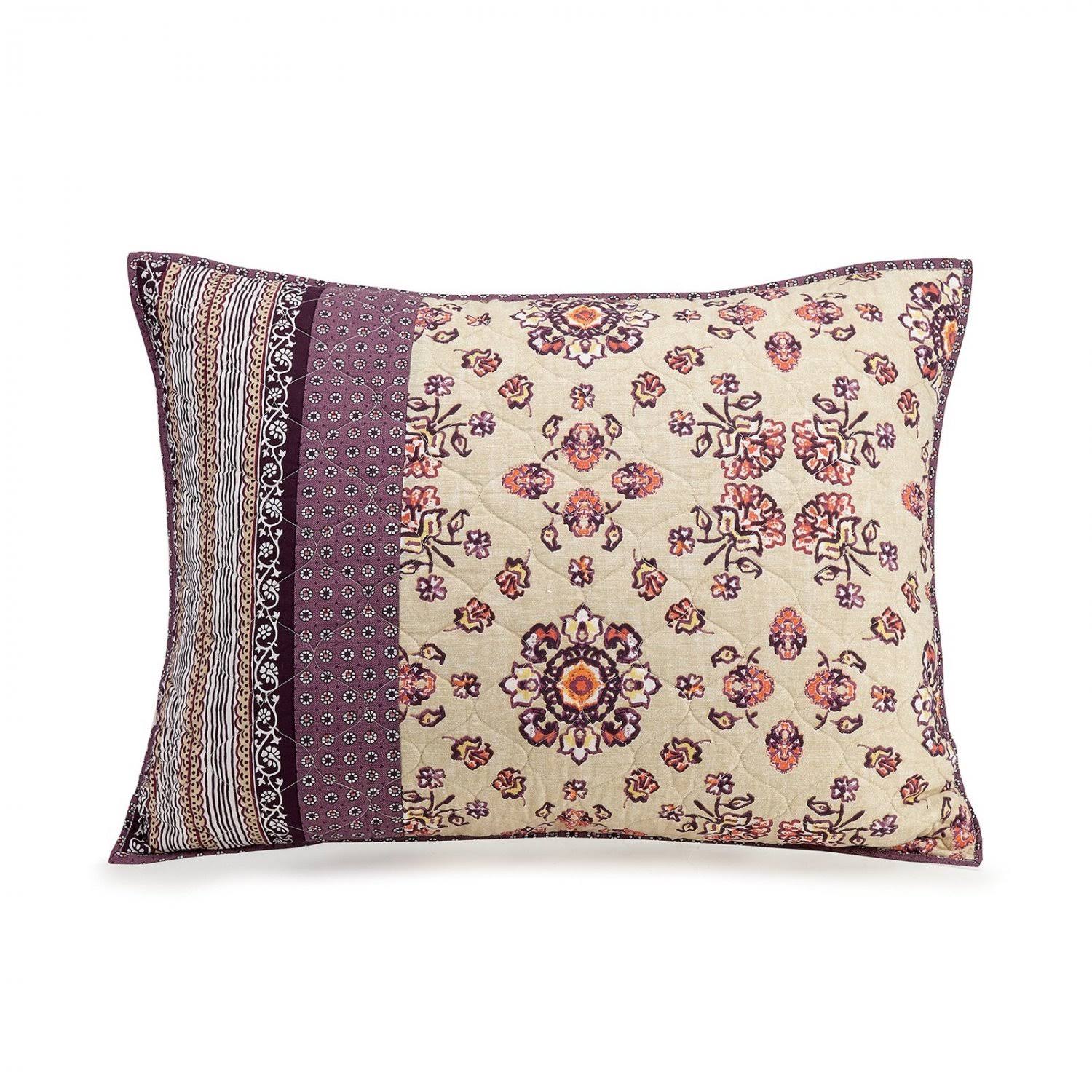 Jessica Simpson Lola Quilt, Full/Queen, Purple
