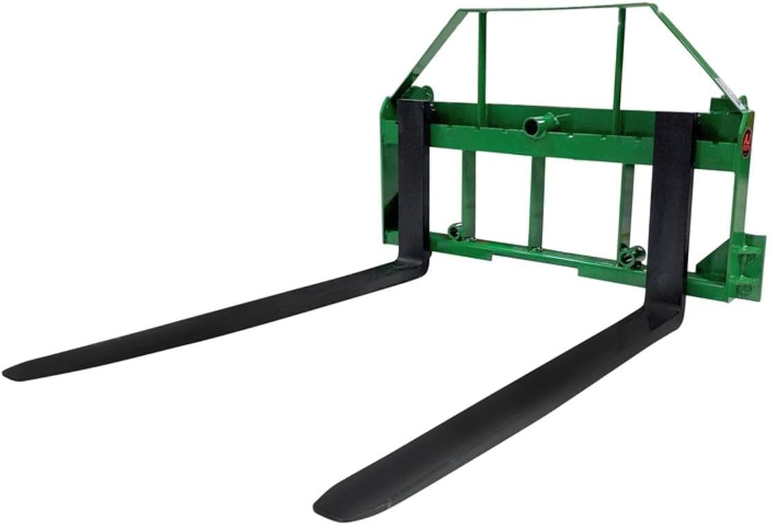 Titan Attachments UA Fork Frame 48" Fork Blades Made in The USA Fits John Deere