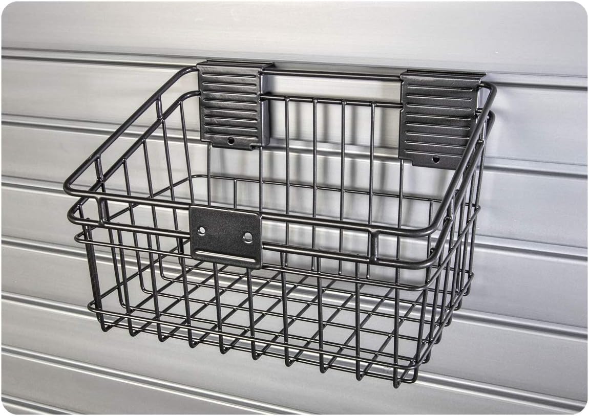 HandiWall Sports Accessory Kit with Locking Bracket Hooks for Slatwall Panel Organization