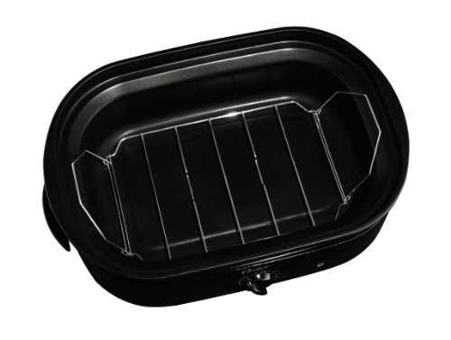 Oster Roaster Oven With Self-Basting Lid 18 Quart Ckstrs18 Knob countertop oven
