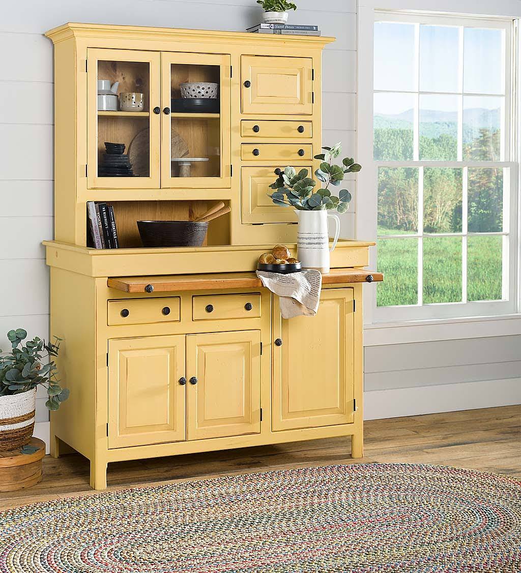 Large Painted Finish Conestoga Cupboard