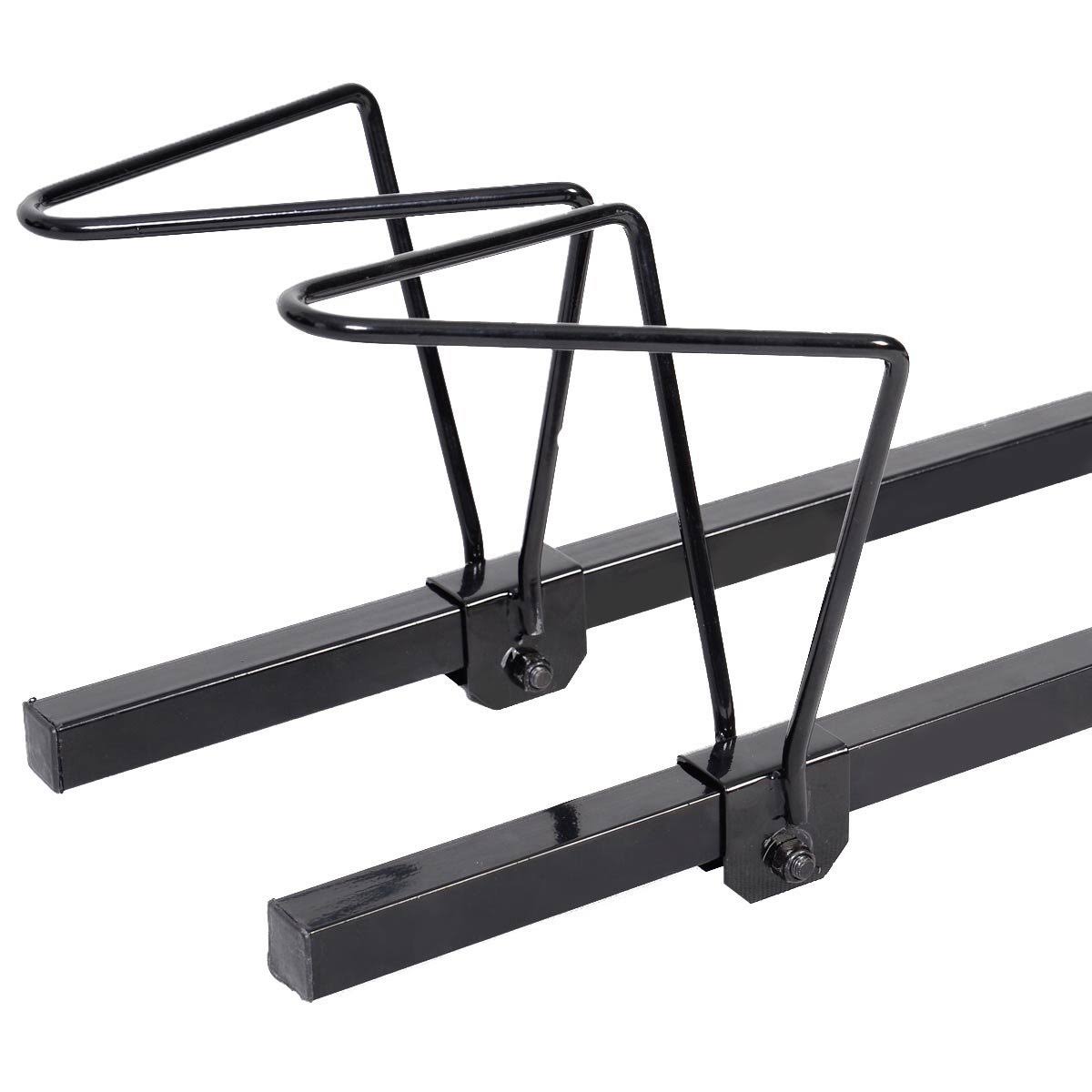 Costway Upright Heavy Duty 2 Bike Bicycle Hitch Mount Carrier Platform Rack Truck SUV
