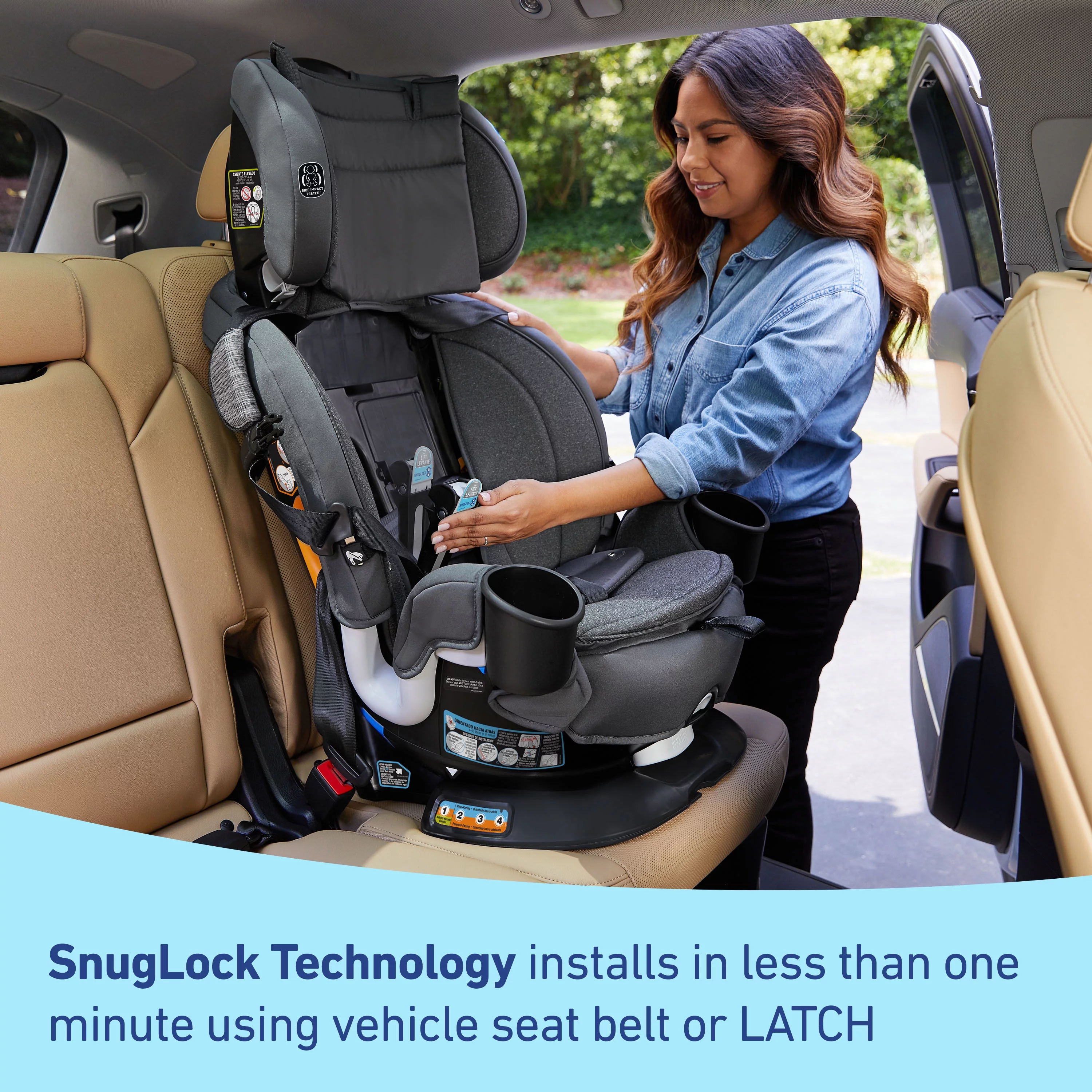 Graco® Turn2Me™ 3-in-1 Rear- and Forward-Facing Car Seat, Cambridge