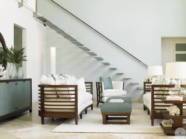 Tommy Bahama Ocean Club St Lucia Sofa in Bali