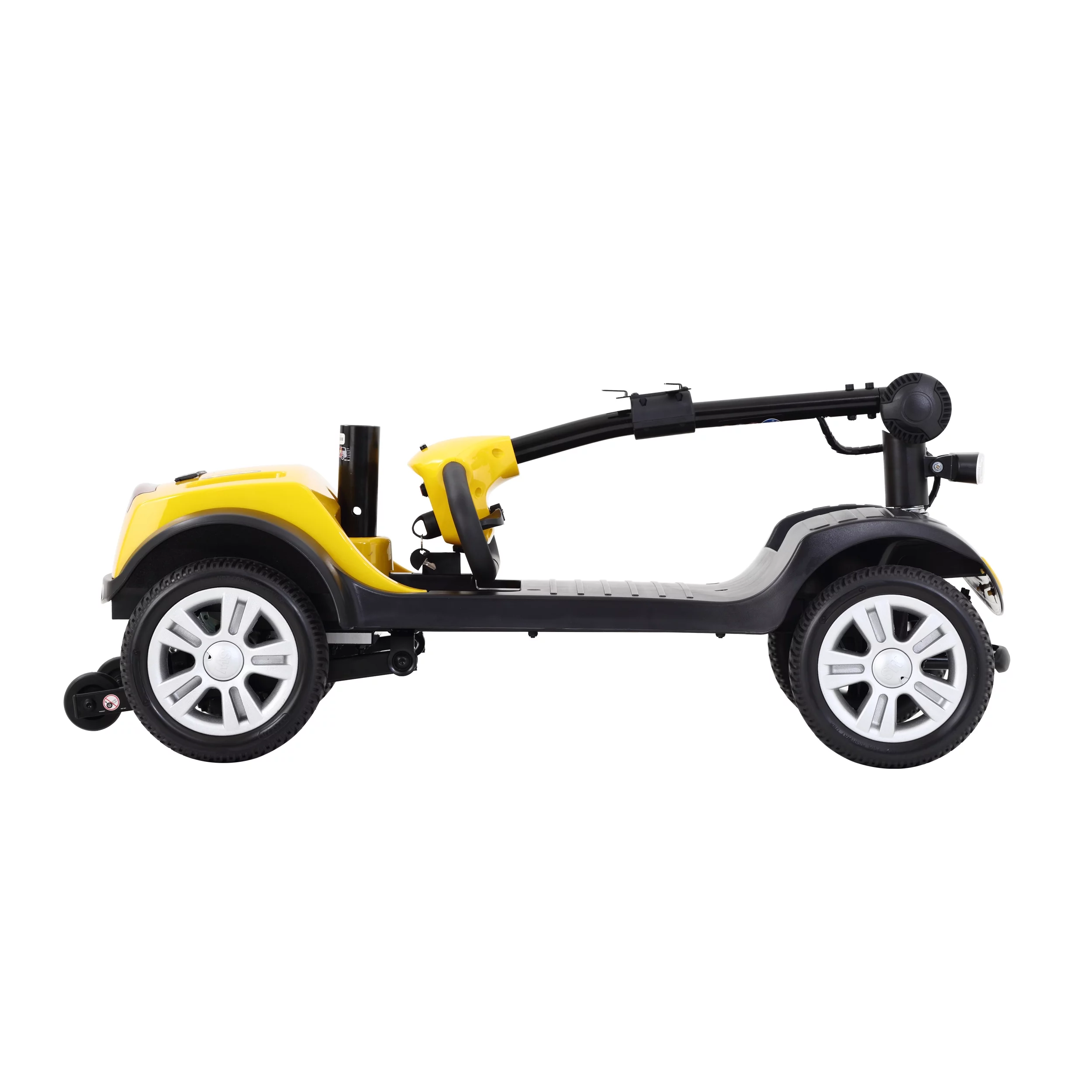 Compact Mobility Scooters for Senior, SEGMART Heavy Duty Electric Scooters with 300W Motor, Motorized Scooter with Detachable Basket, Outdoor Scooter With Anti-Tip wheel, Red, SS130
