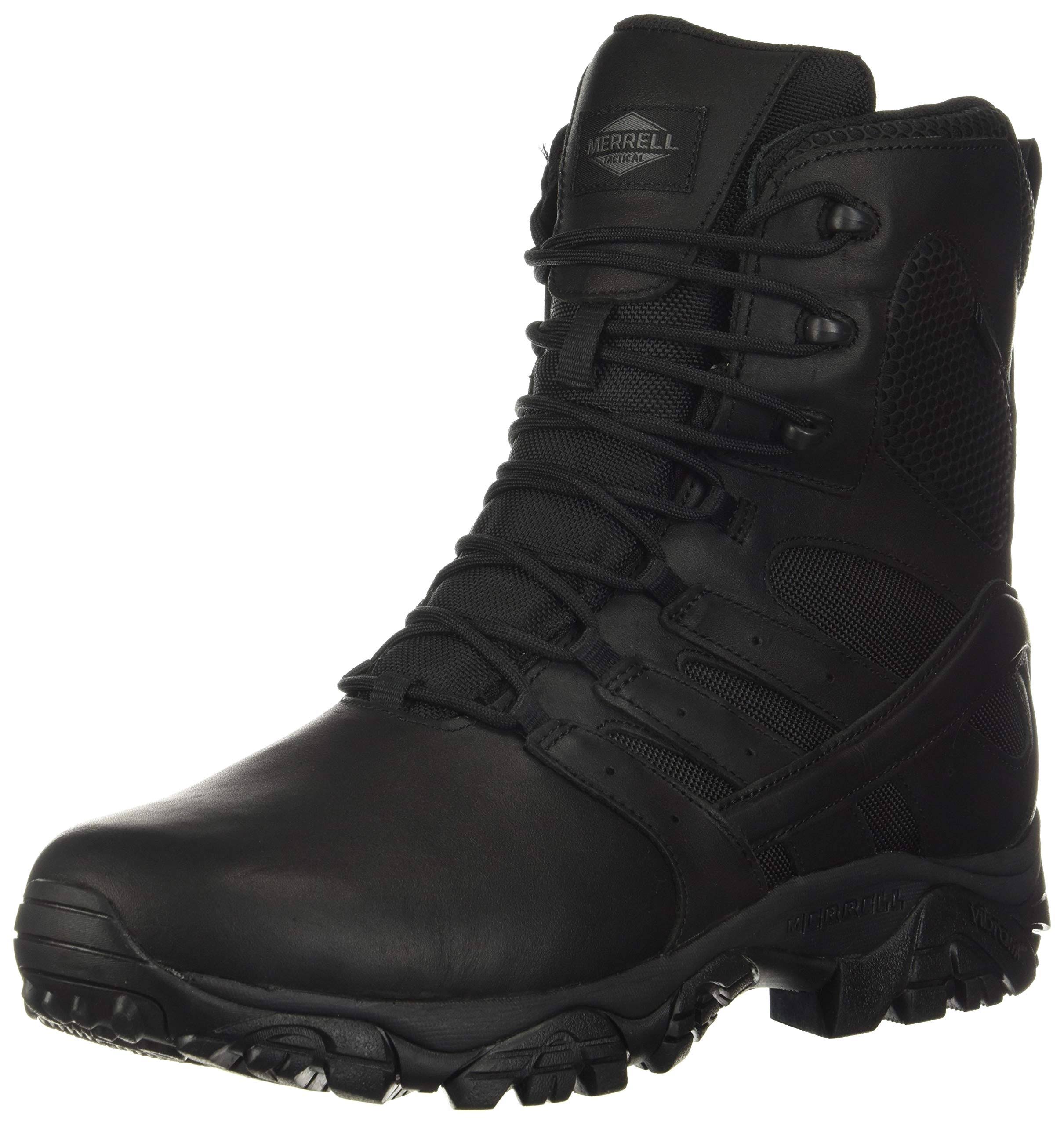 Merrell Men&s Moab 2 8 inch Tactical Response Waterproof (9 Wide Black)