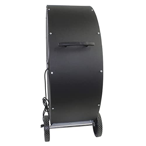 Maxx Air 42" High Velocity Industrial Belt Drive Barrel Fan. Damage and Dent Resistant.