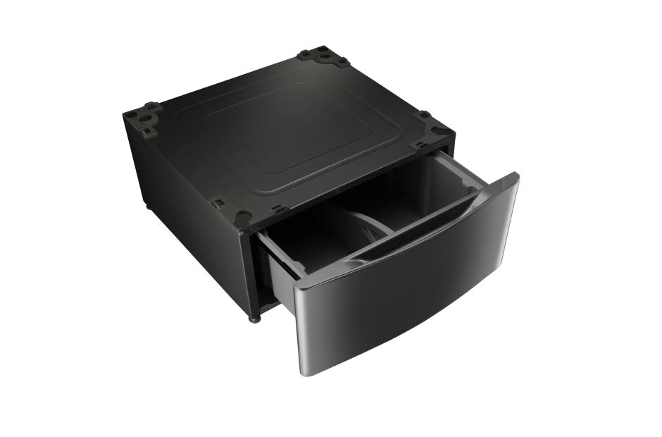 LG WDP4V - Pedestal drawer for LG DLE2350R, DLE2350W; and more - Graphite steel