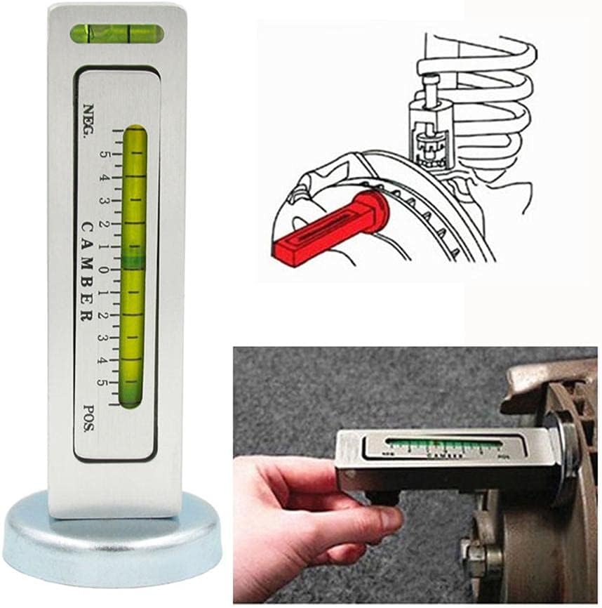 YIQI Adjustable Magnetic Gauge Tool Camber Gauge Castor Strut Wheel Alignment for Car Truck