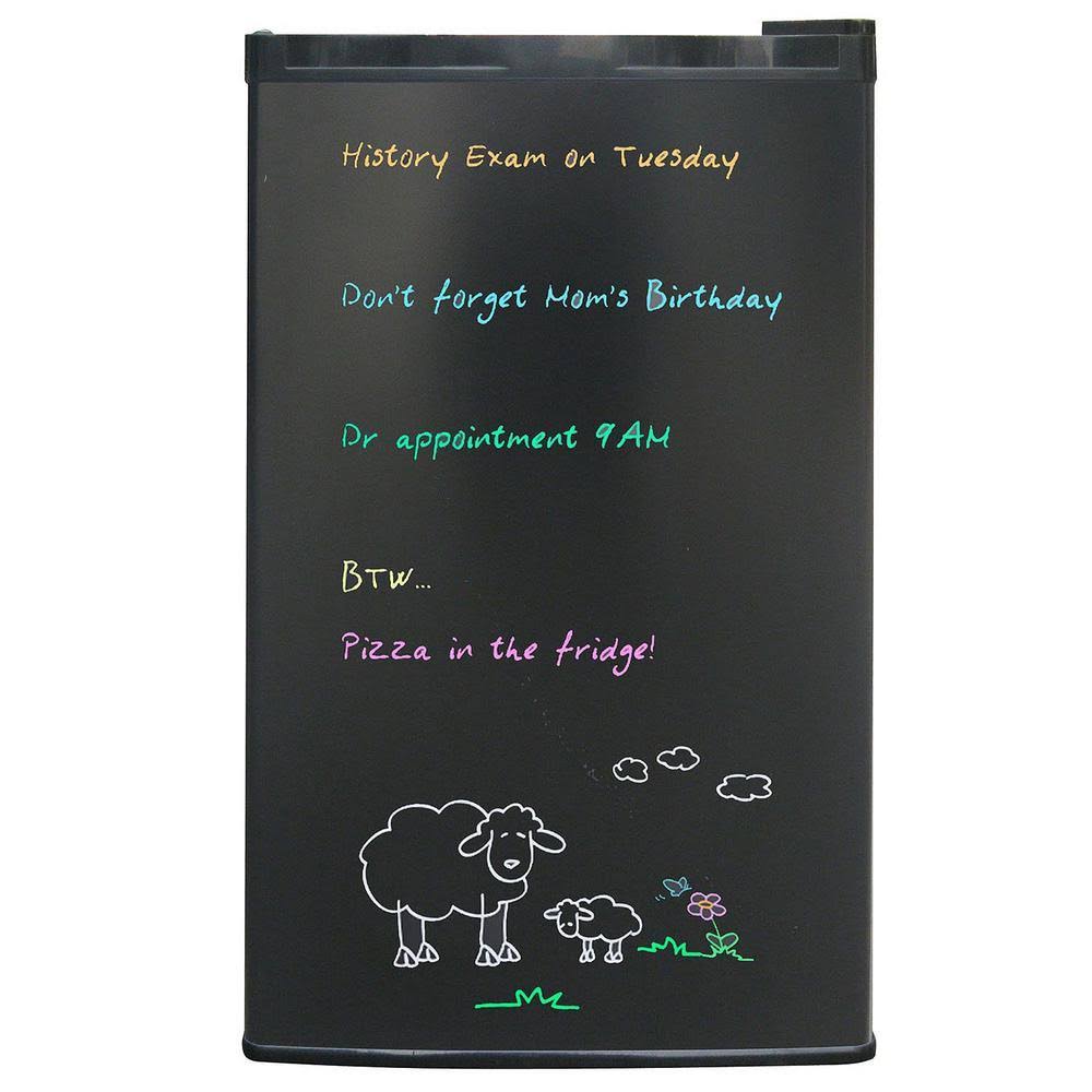RCA 3.2 Cu. ft. Eraser Board Mini Fridge in Black