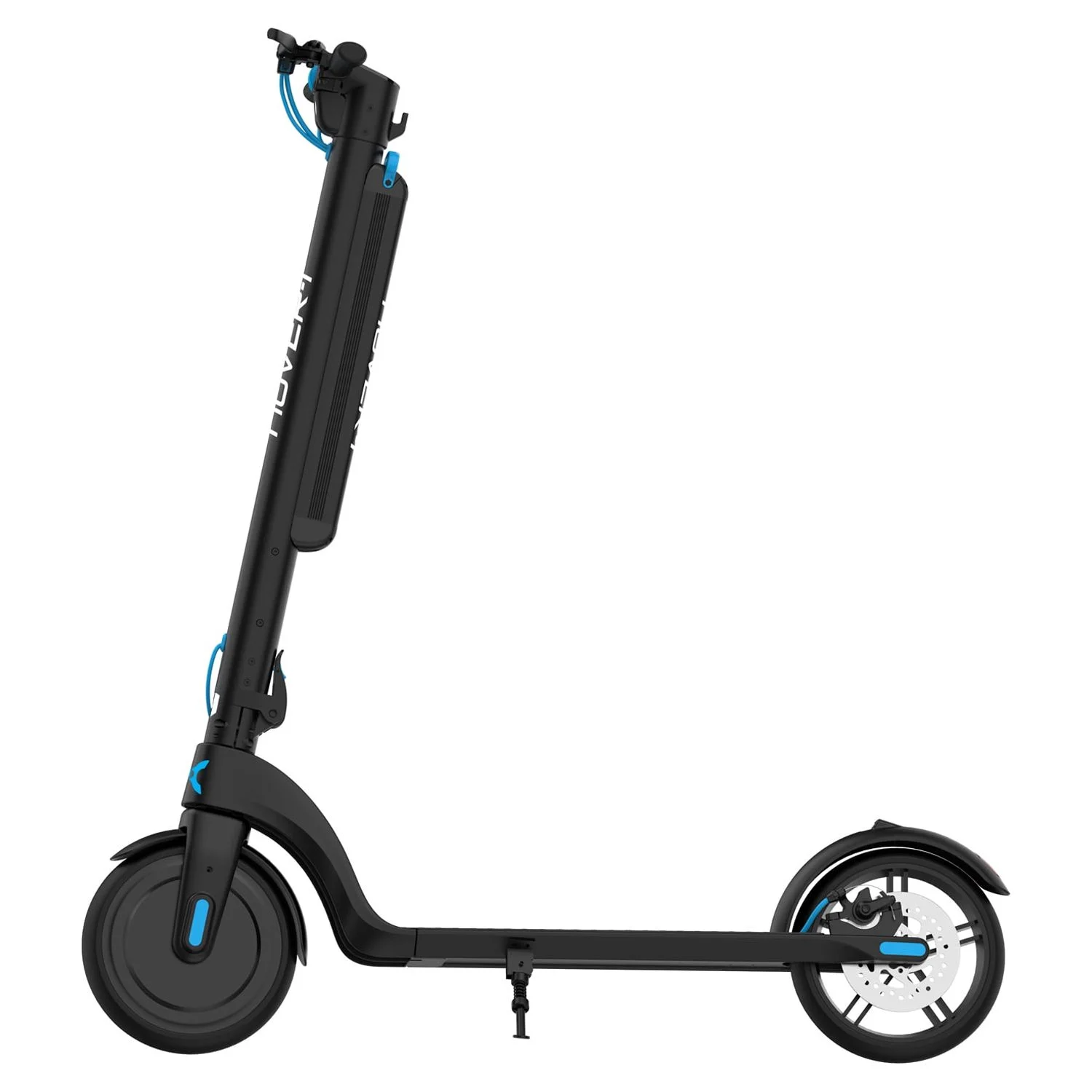Hover-1 Blackhawk Electric Scooter with LED Headlights, 15 MPH Max Speed, 220 lbs Max Weight, 28 Miles Max Distance, Black, UL 2272 Certified