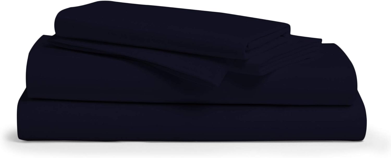 Carressa Linen 1000 Thread Count 100% Long Staple Soft Egyptian Cotton Sheet Set, 4 Piece Set, California King Sheets, Upto 17" Deep Pocket, Smooth & Soft Sateen Weave, Luxury Bedding, Blush