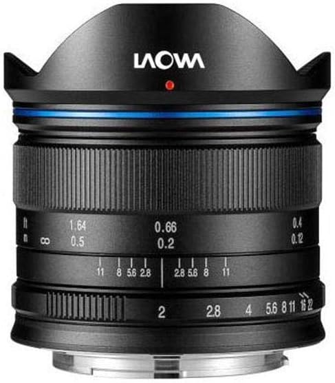Laowa VE7520MFTSTBLK 7.5-mm Lens for Micro 4/3 Cameras (16.9 MP, HD 720 P), Black