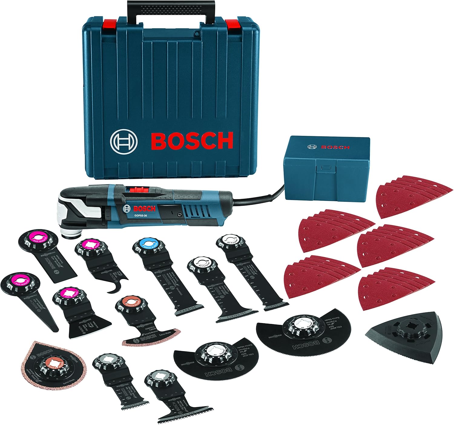 BOSCH GOP55-36C2 StarlockMax Oscillating Multi-Tool Kit