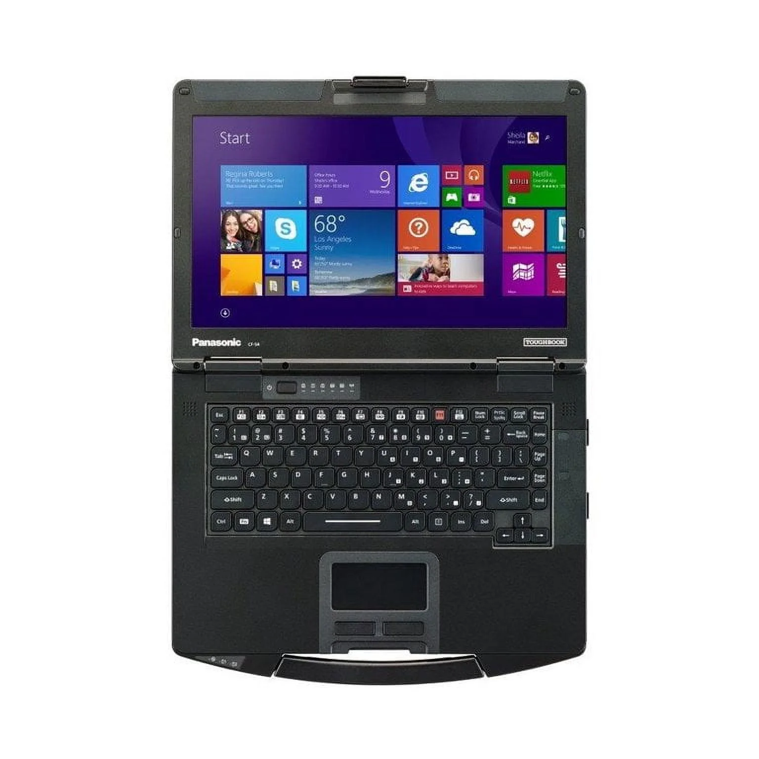 Restored - Panasonic Toughbook CF-54 MK2, Semi-Rugged 14" HD Laptop, Intel Core i5-6300U, 16GB, 1TB SSD, 4G LTE, Windows 10 Pro (Refurbished)