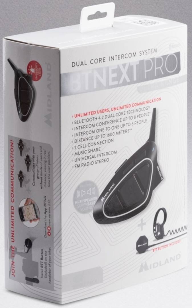 Midland BT Next Pro, Communication System