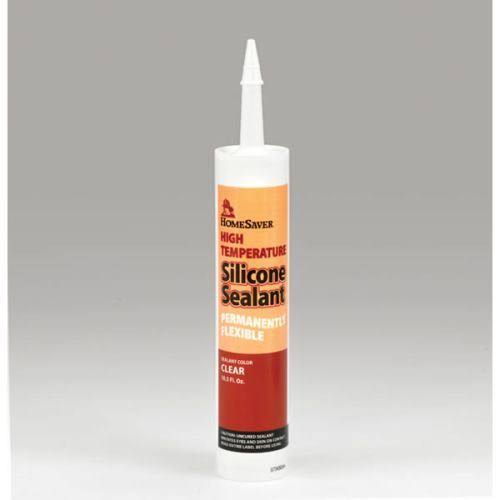 HomeSaver 10.3 oz. Cartridge High Temperature Silicone Sealant - Clear