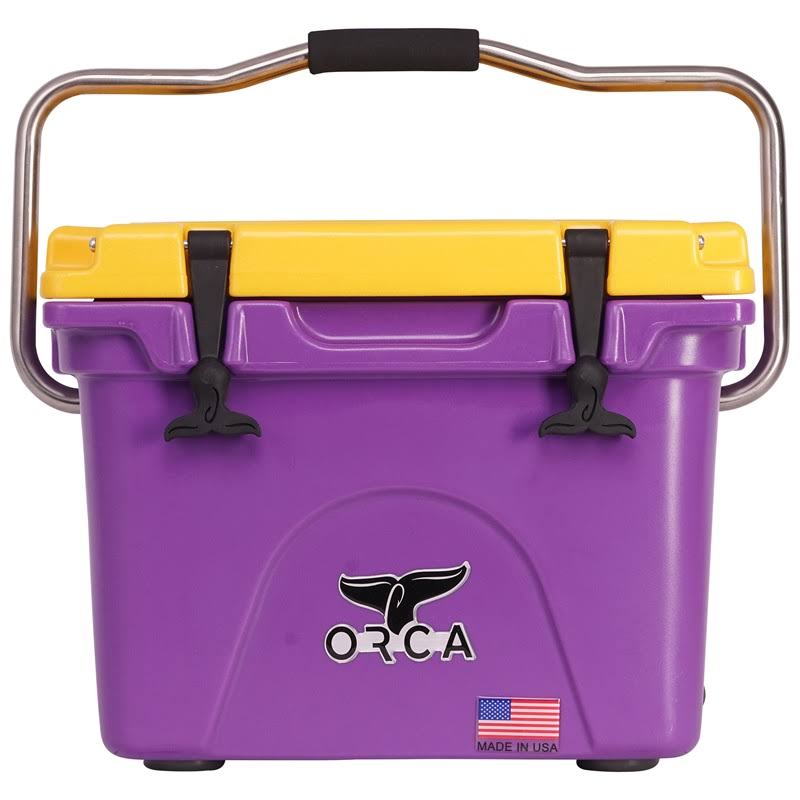 Orca 26-Quart Cooler - Purple/Gold