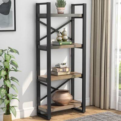 Tobar Solid Wood Etagere Bookcase Gracie Oaks