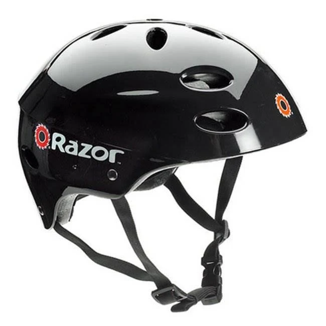 Razor Pocket Mod Miniature Euro 24V/250W Electric Retro Scooter, White + Helmet