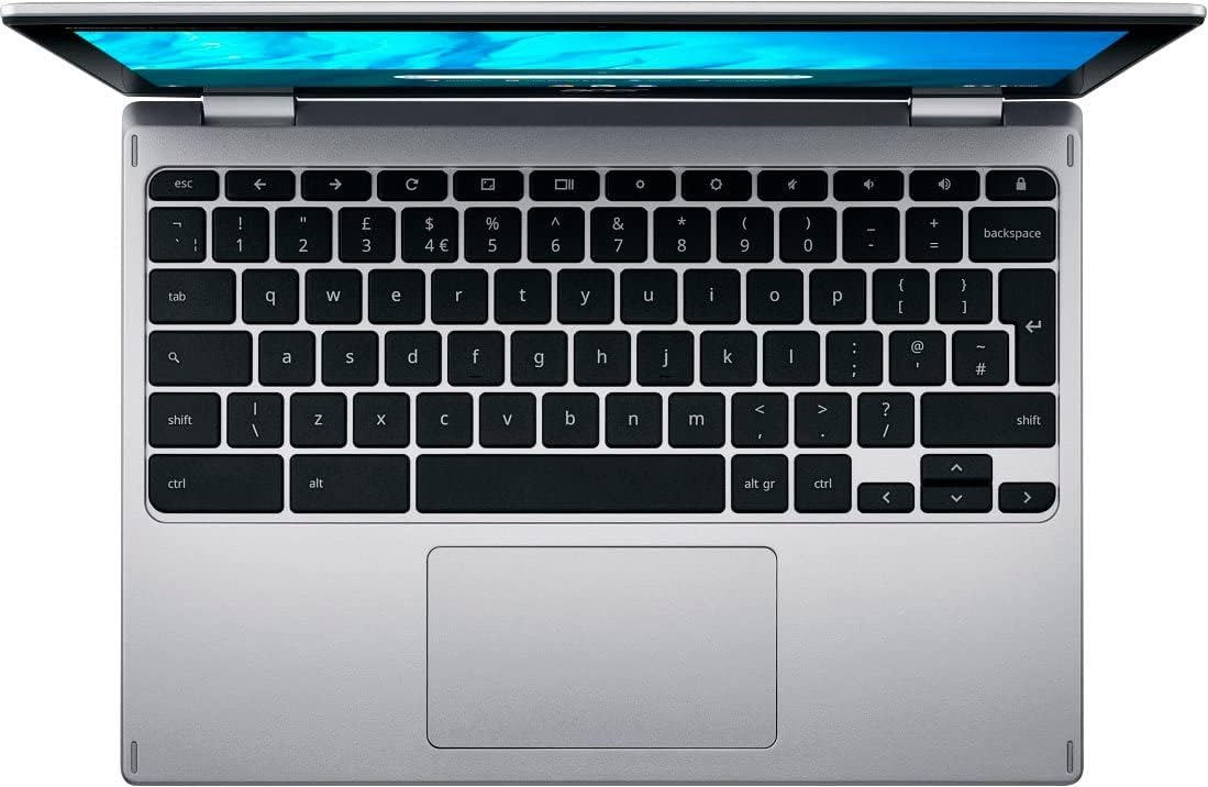 Acer Spin 2023 Flagship X360 2-in-1 Convertible Chromebook Laptop Business,11.6‘ HD Touchscreen IPS,8-Core MediaTek MT8183C Processor,4GB RAM,64GB eMMC,Wi-Fi 5,Chrome OS+HubxcelAccessory,Pure Silver