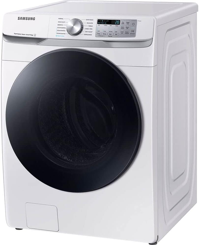 Samsung 4.5 Cu. Ft. White Smart Front Load Washer with SuperSpeed Wash