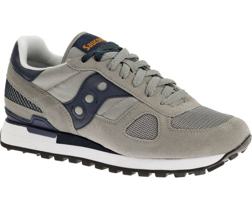 Saucony Shadow Original Size: 7.5M, Grey / Navy