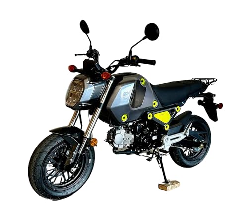 Vader Pro 125cc Motorcycle, Gen 3 X21RS Venom, Gas-Powered Street Bike for Adults, BD125-7 Mid-Size Motorcycle, 120/70-12 Tires, New TFT Digital Speedometer, New LED Headlight, Smooth Delivery Moto