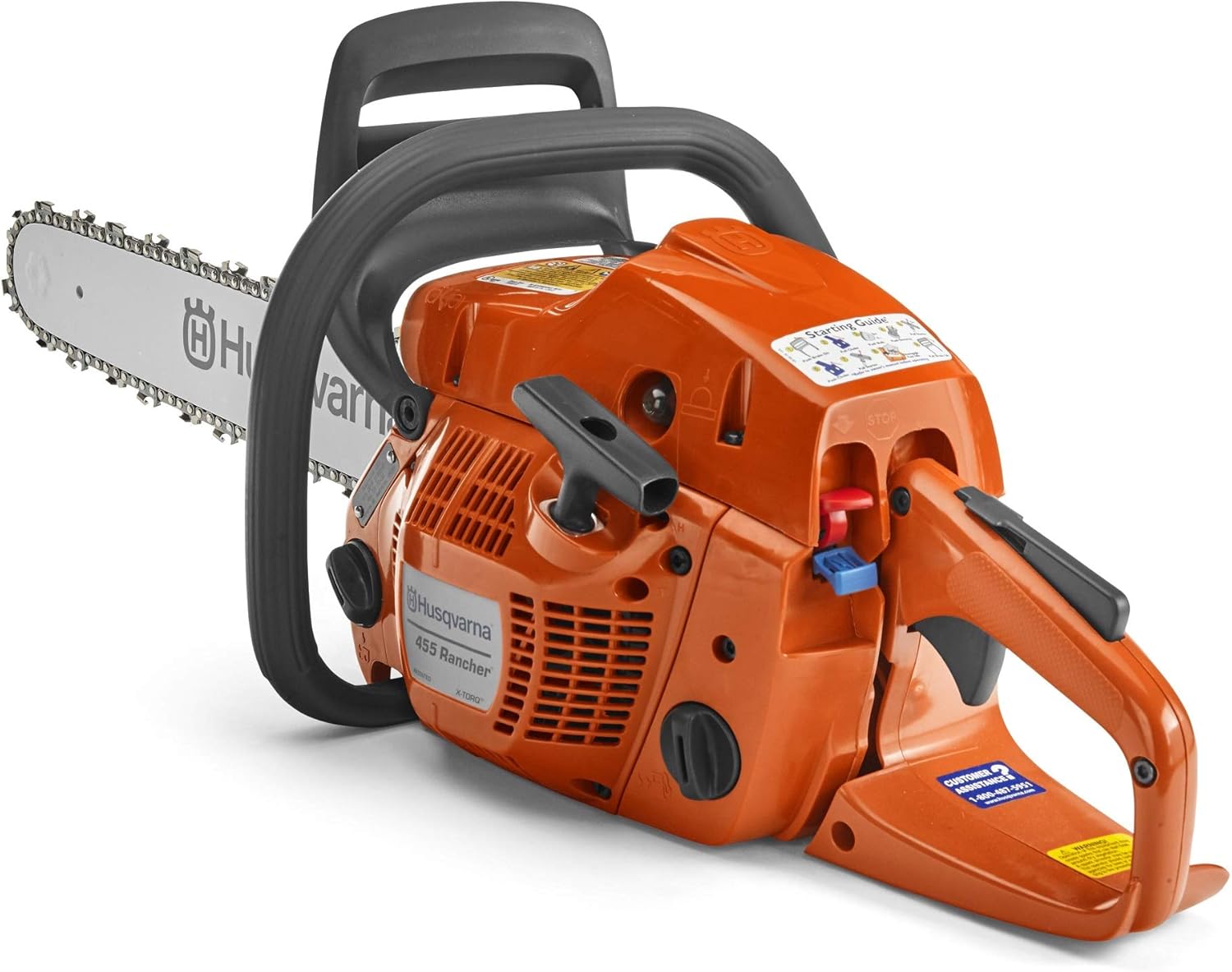 Husqvarna 455R 20" Gas Chainsaw, Orange