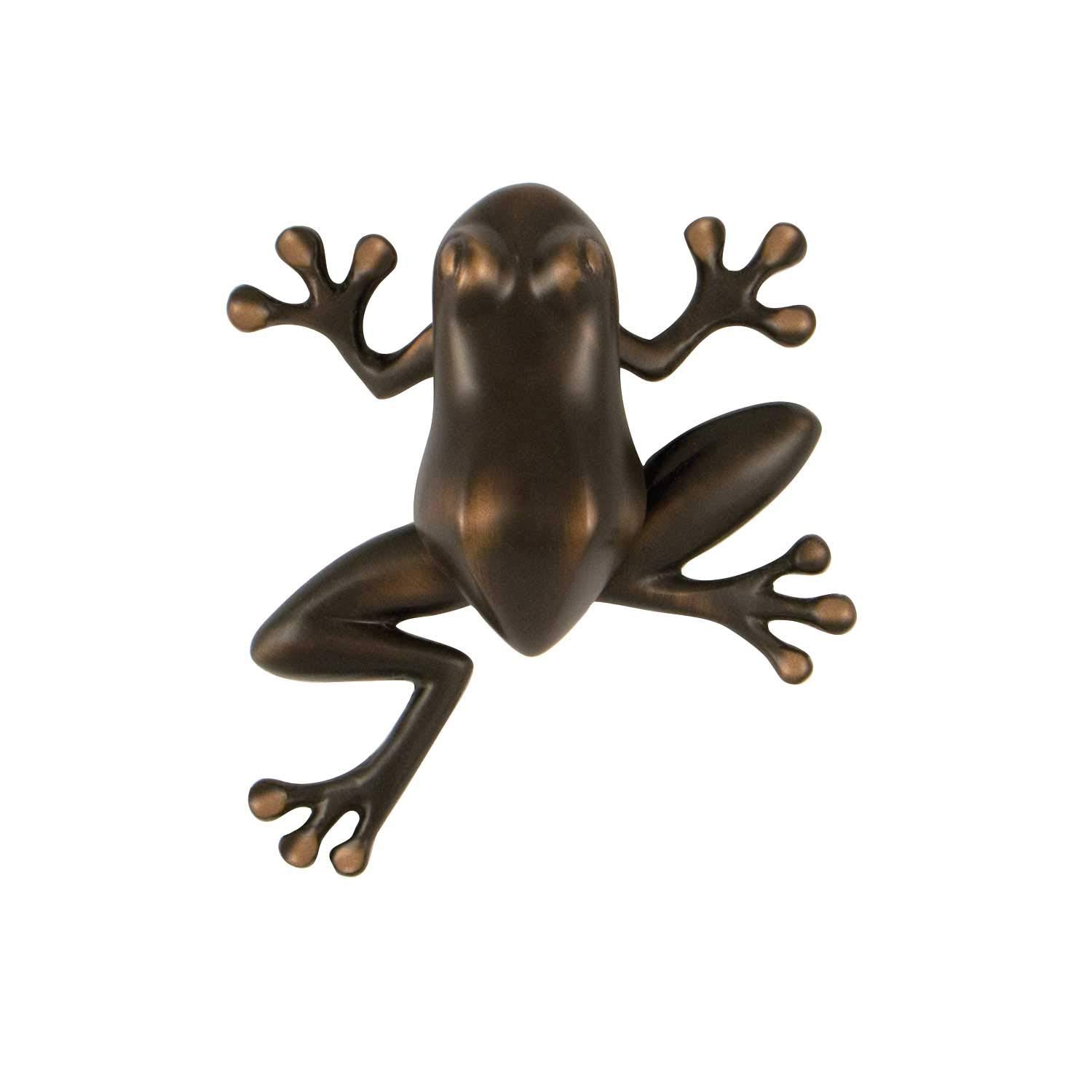 Michael Healy MH140 Frog Door Knocker, Oiled Bronze