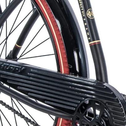 Huffy 26 Inch Nel Lusso Men's Cruiser Bike, Matte Black