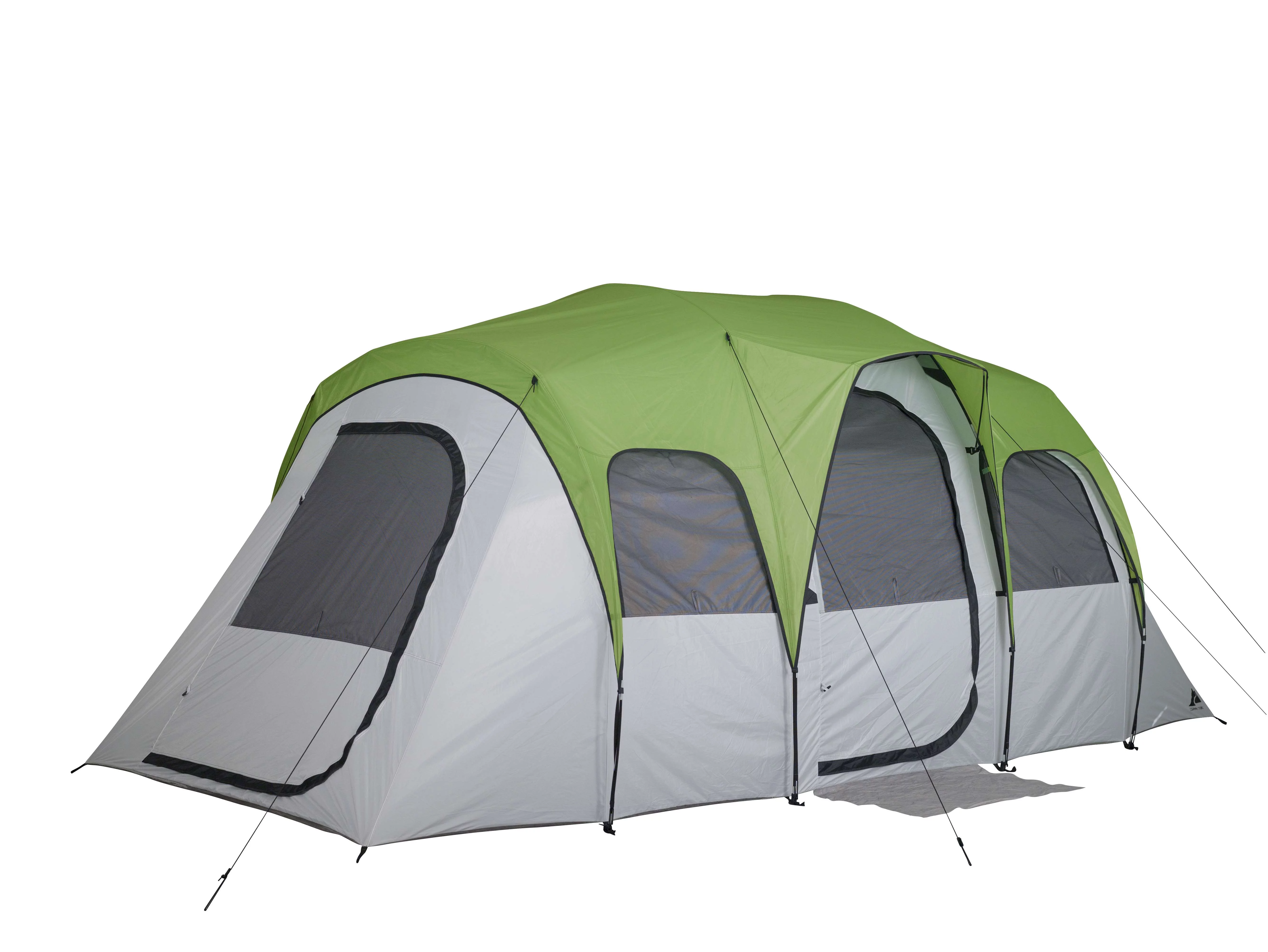 Ozark Trail 8 Person, Clip & Camp Family Tent, 16'  x 8 ' x 78, 23.81 lbs.