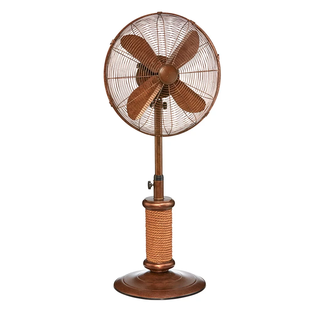 DecoBREEZE DBF2500 Outdoor 19" 55 Watt Oscillating 3 Speed Motor Fan, Nautica