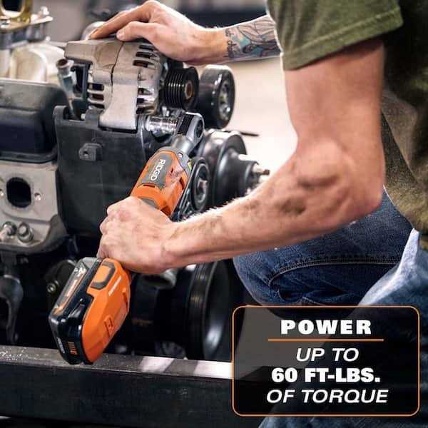 Ridgid 18V Brushless Cordless Ratchet Kit with 2.0 Ah Battery and Charger - Shop Hardware Tools Online Store