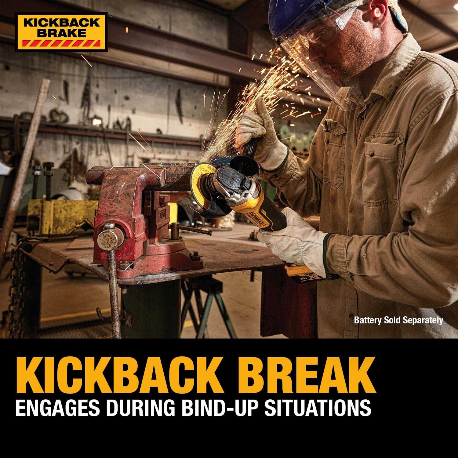 Dewalt DCG413B 20V MAX Brushless Angle Grinder - Shop Hardware Tools Online Store