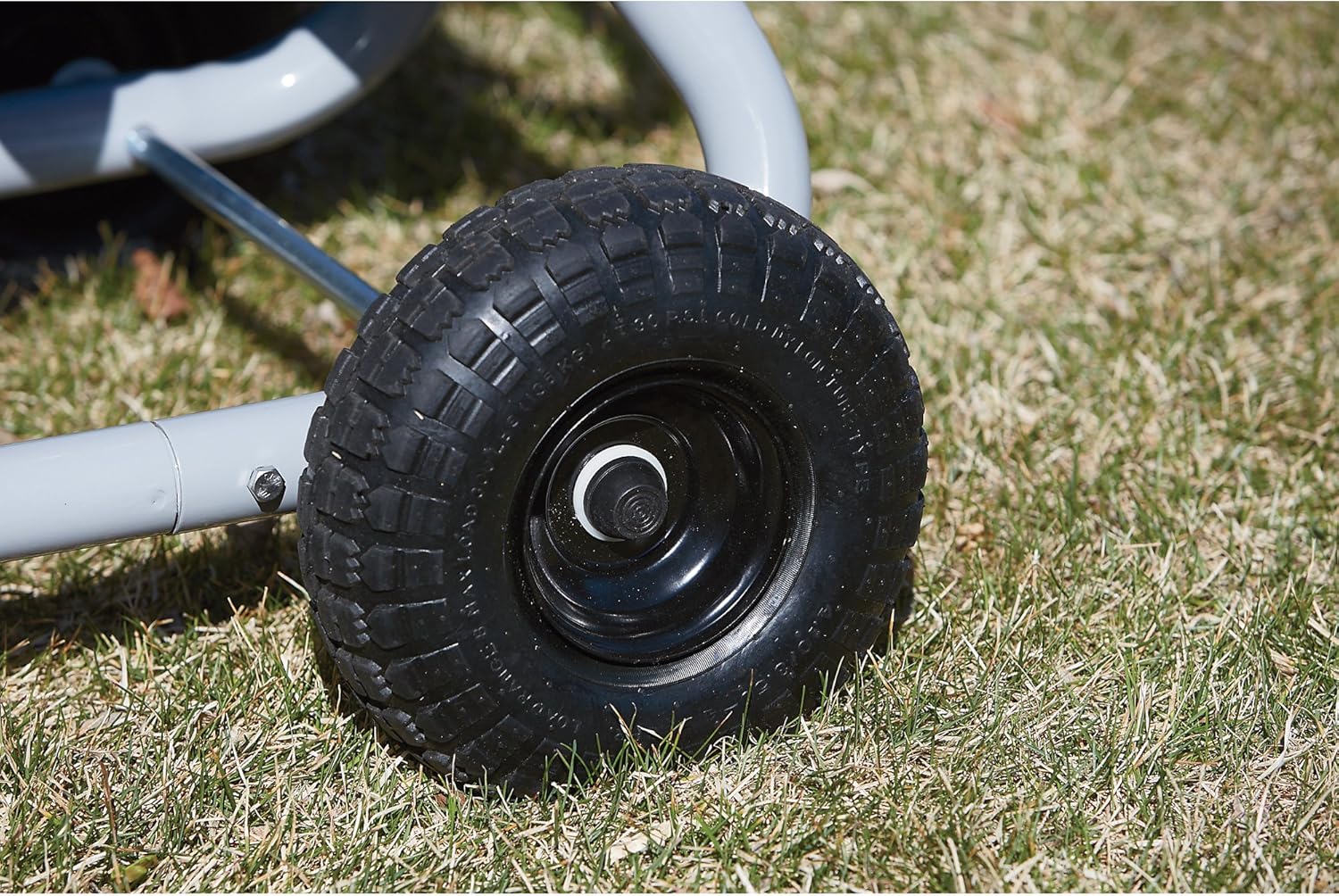 Strongway Garden Hose Reel Cart - Holds 5/8in. x 150ft. Hose