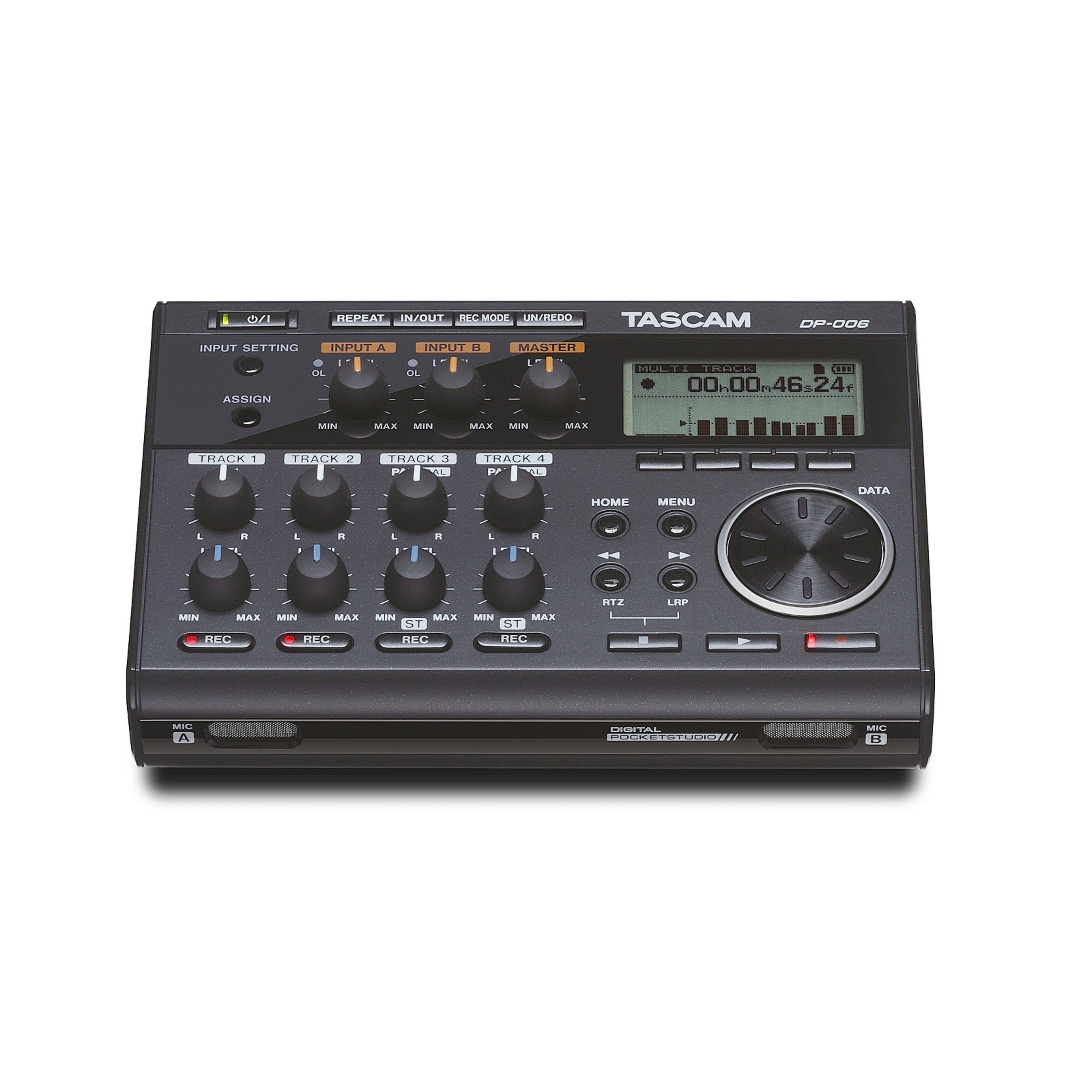 Tascam DP-006 Digital 6-Track Pocketstudio