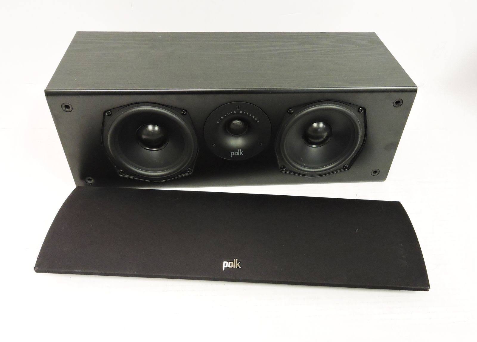 Polk Audio T30 2-way Center Channel Speaker - Black