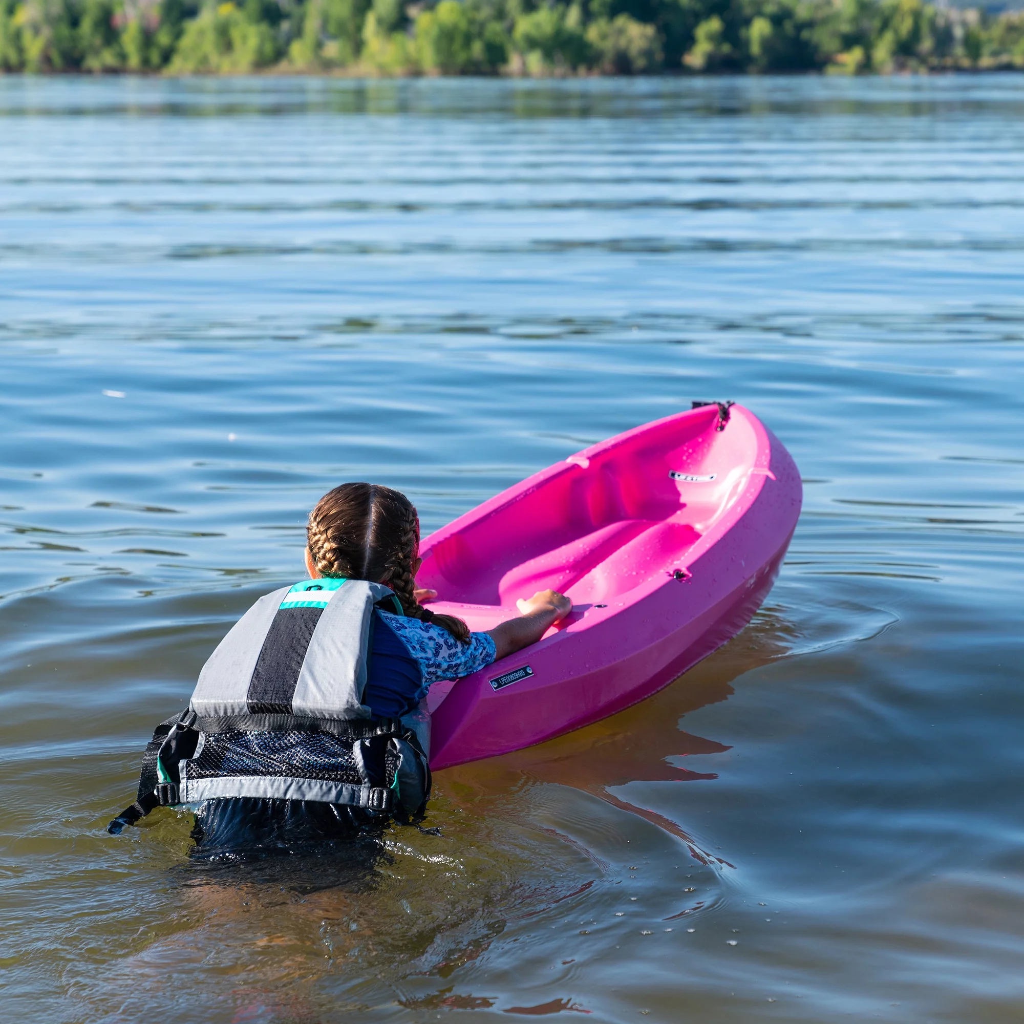 Lifetime Wave 6 ft Youth Kayak, Pink (90098)