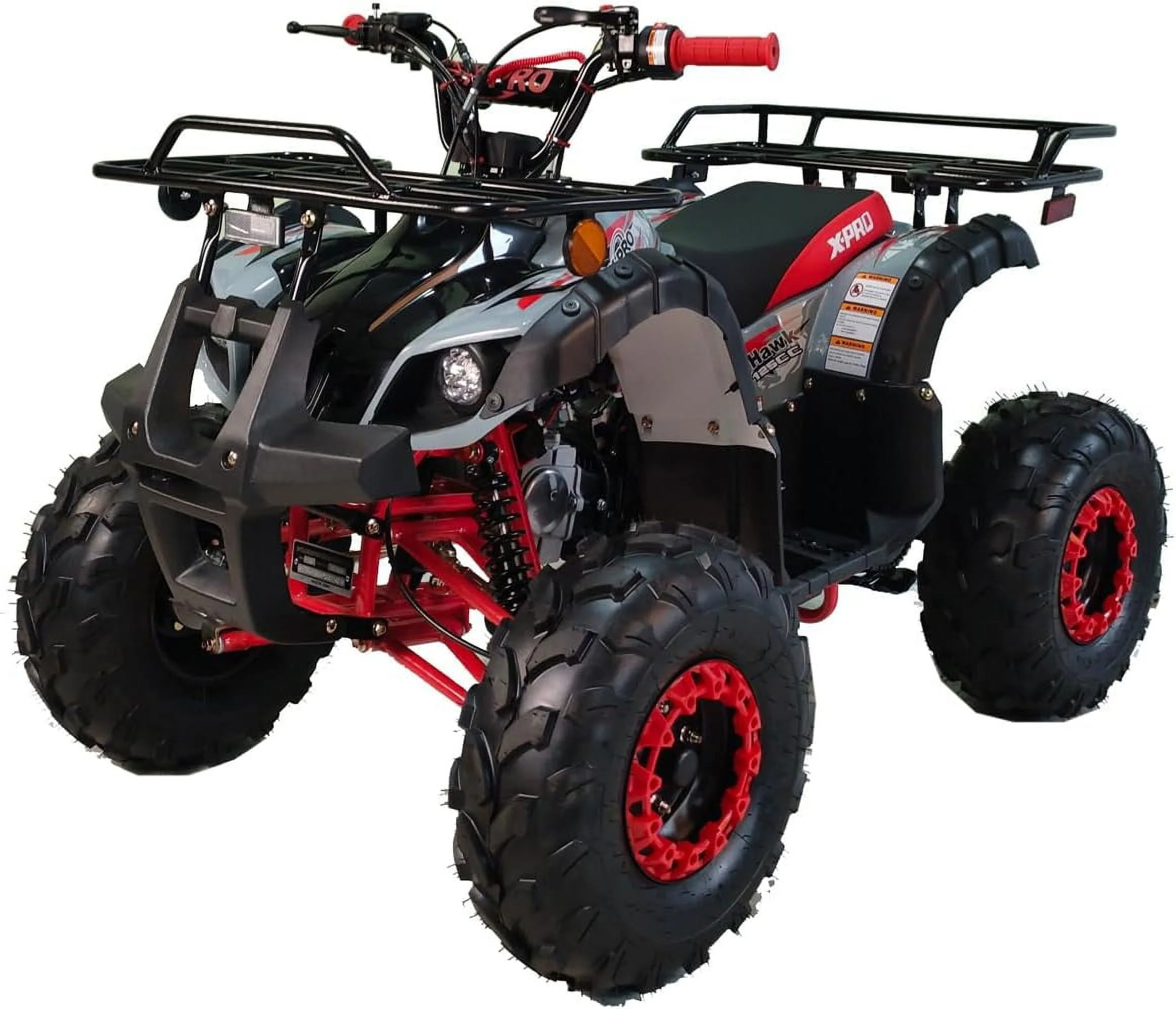 X-Pro Brand New 125cc Gas ATV, Automatic Transmission w/Reverse Remote Control Big 19/18 Tires