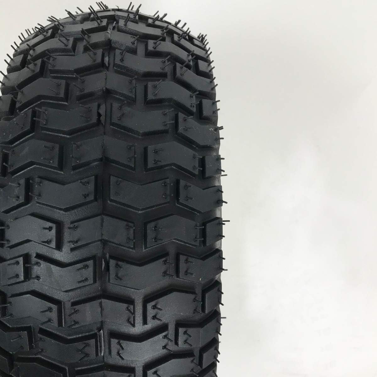 Hoosier Wheel 15x6.00-6 Dump Cart Tire and Rim - Fits on 3/4 Inch Axle, 3.25 Inch Hub