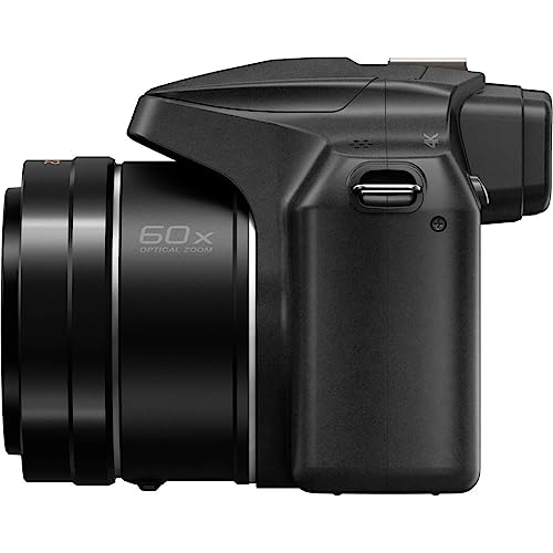 Panasonic LUMIX FZ80D Compact Camera with 20-1200mm Zoom Lens, Point and Shoot Digital Camera with 4K Video/Photo Recording and Power Optical Image Stabilizer - DC-FZ80D