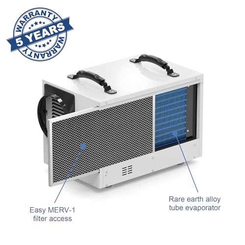 AlorAir Sentinel HD55 Dehumidifier, for Basement & Crawl space
