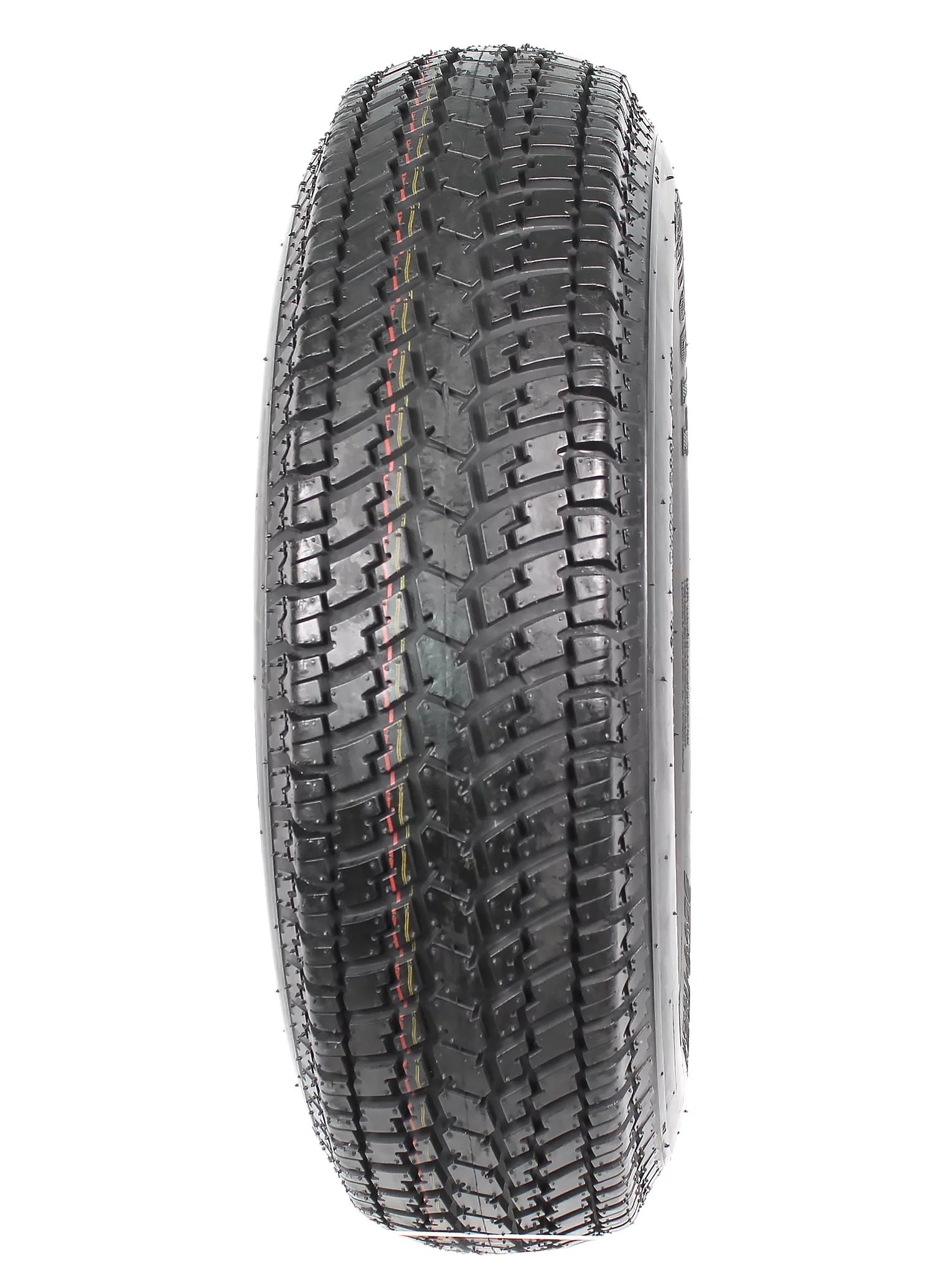 2-Pk Trailer Tire On Rim ST205/75D14 205/75 14 in. LRC 5 Hole White Spoke Wheel